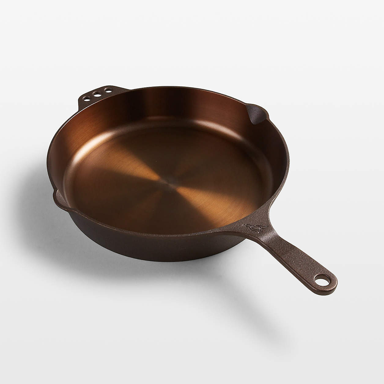 Smithey Ironware 12" Cast Iron Skillet + Reviews | Crate & Barrel | Crate & Barrel