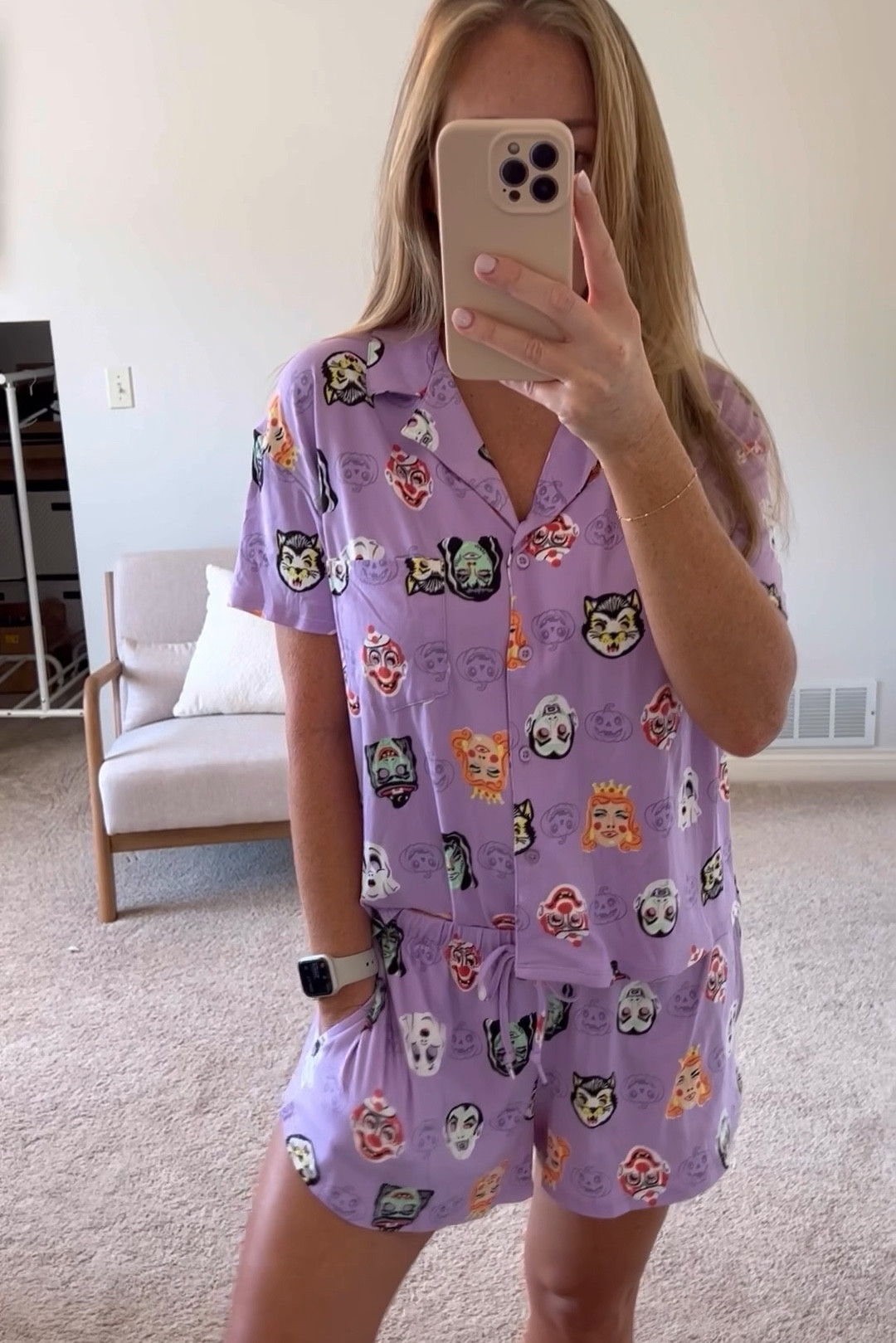 Halloween 2 piece Pajama set from Walmart! Under $20! These are so comfortable and soft! Several patters available. #cozyPJs #pajamaset #cutepjs #pjset #haloweenpajamas

#LTKFindsUnder50 #LTKOver40 #LTKSeasonal