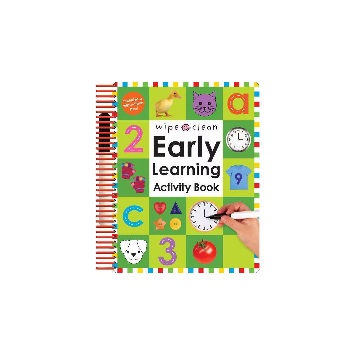 Wipe Clean Early Learning Activity Book - (Wipe Clean) (Paperback) - by Roger Priddy | Target