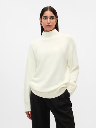CashSoft Mockneck Sweater | Gap (US)