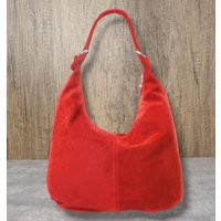 Real Suede Leather Navy Tote Bag/ Slouch Bag/ Beige Shoulder Red Women Office Black Bag/Brown Bag | Etsy (UK)