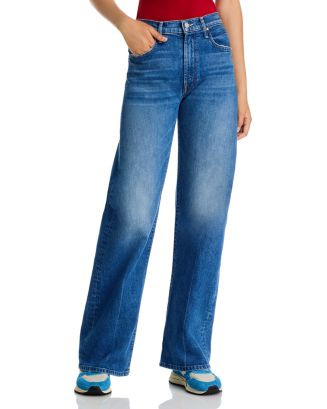 MOTHER The Mid Rise Lasso Sneak Jeans in Get Two Birds Stoned | Bloomingdale's Women | Bloomingdale's (AU)