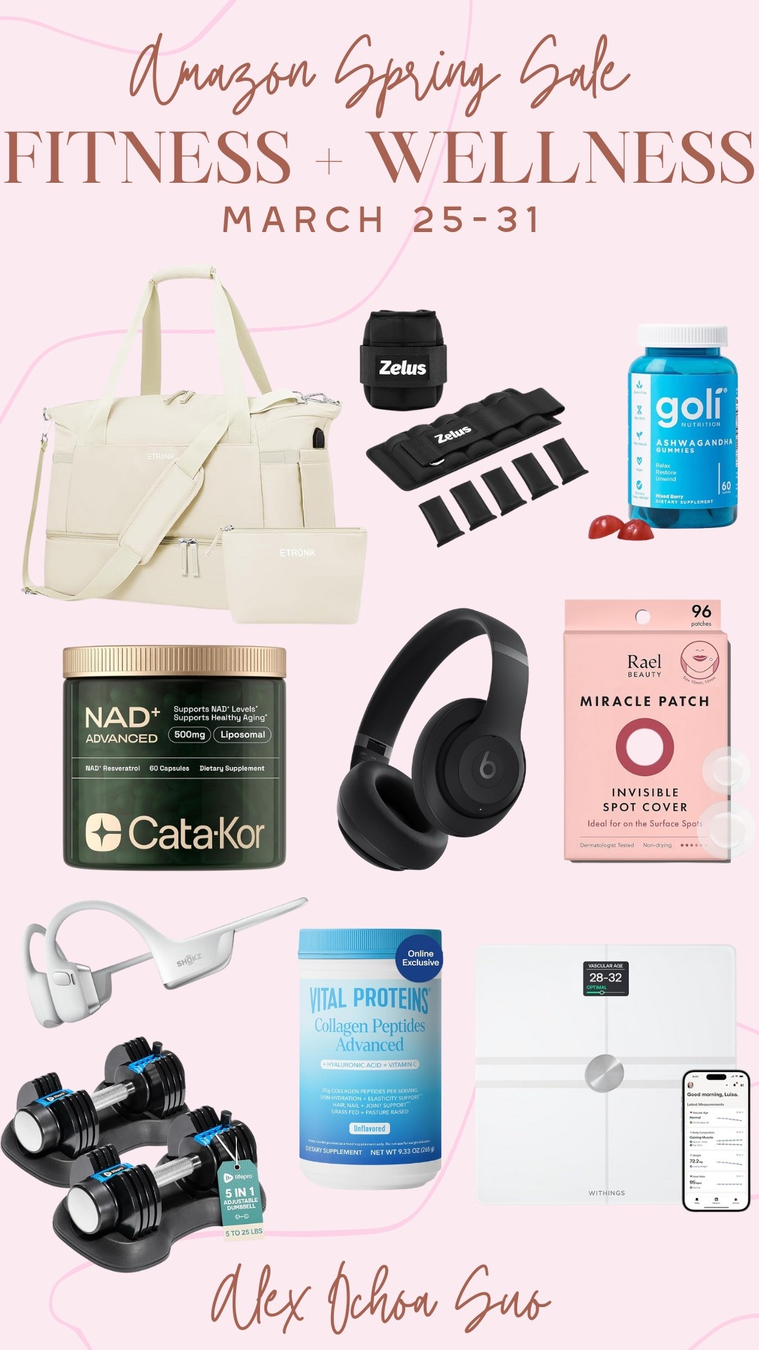 Amazon spring sale fitness + wellness picks!


amazon finds, amazon essentials, fitness essentials, wellness finds, gym bag, healthy lifestyle, headphones, Amazon spring sale, Amazon big deal days

#LTKActive #LTKSaleAlert #LTKSeasonal