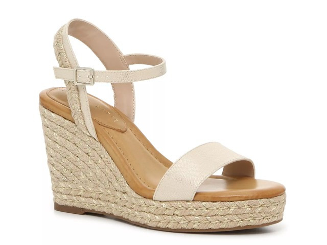 Kelly & Katie Glimmer Wedge Sandal | DSW