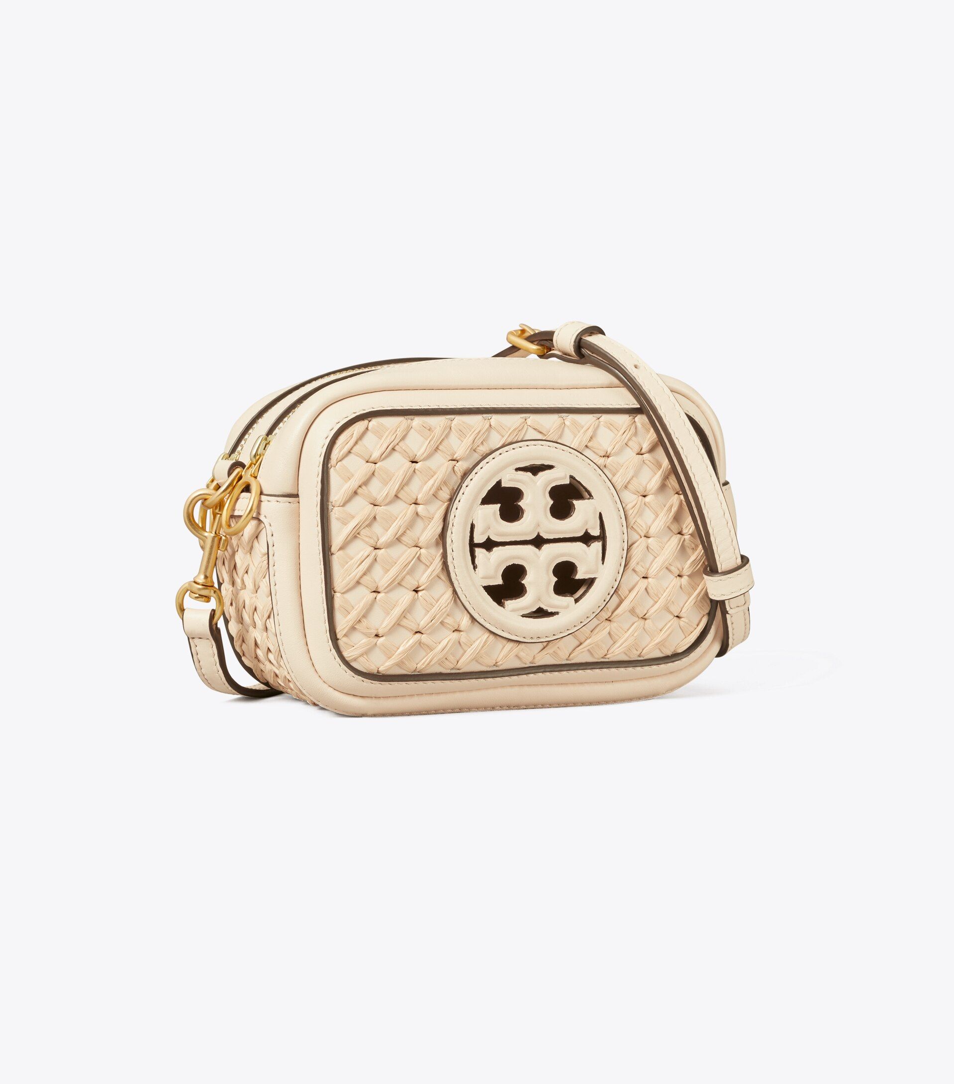 Perry Bombé Straw Woven Mini Bag | Tory Burch (US)