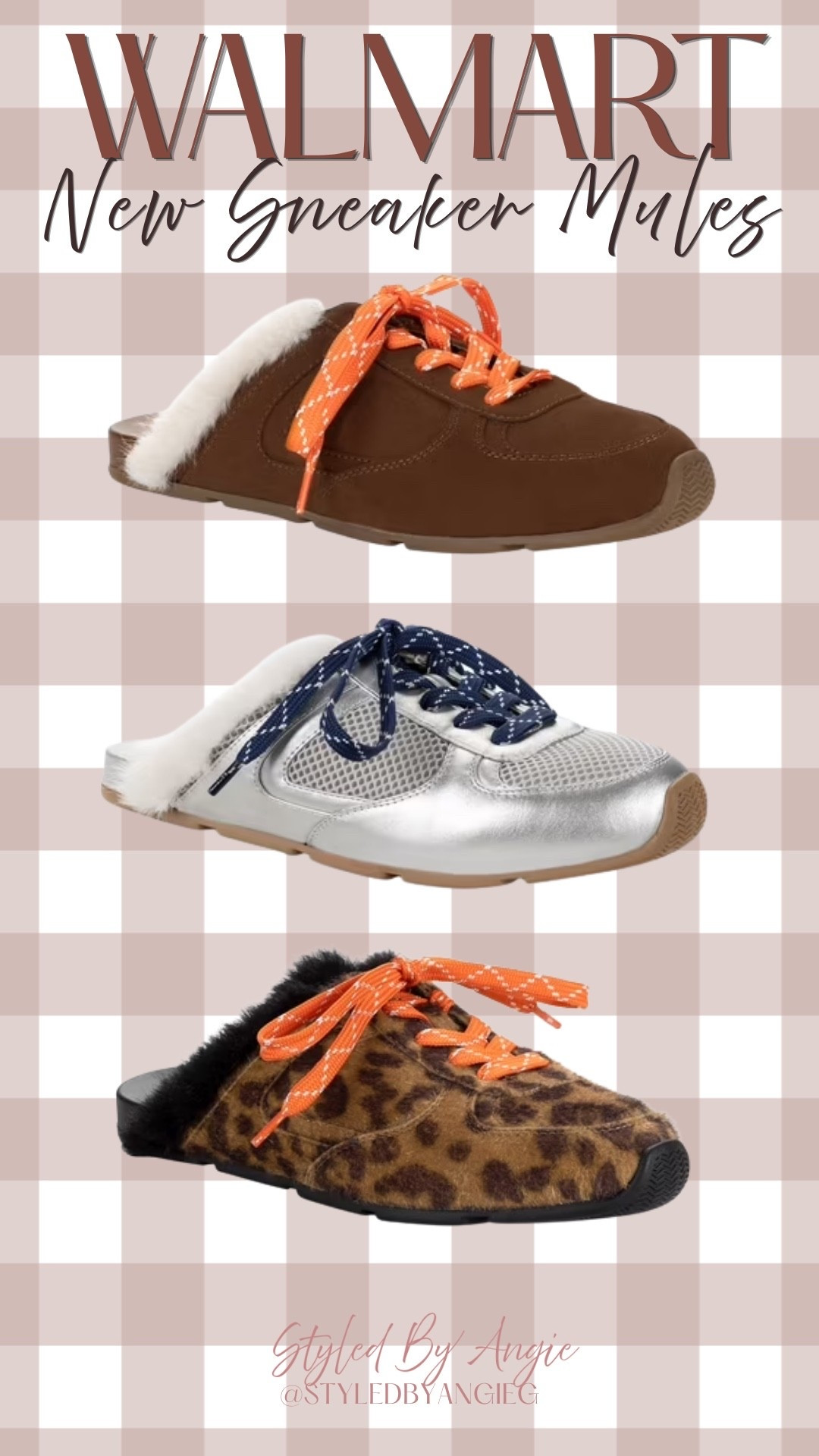 New Walmart sneaker mules 👟✨ These are giving comfy, cute, and perfect for everyday fall outfits!

Walmart new arrivals, Walmart shoes, sneaker mules, mule sneakers, fall shoes for women, casual fall shoes, comfortable shoes, everyday shoes, fall fashion, Walmart fashion

#LTKootd #LTKSeasonal #LTKSaleAlert