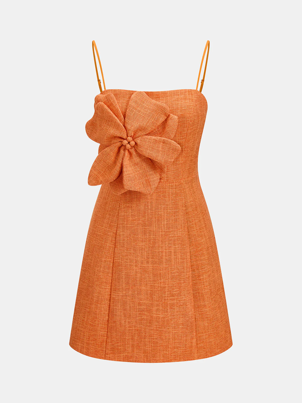 3D Floral Applique Cami Mini Dress | Commense