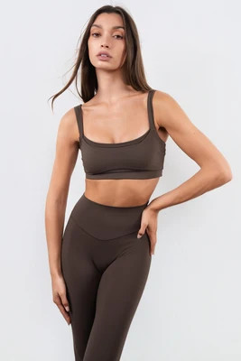 Cloud II® Layered Bra - Milk Chocolate | Vitality