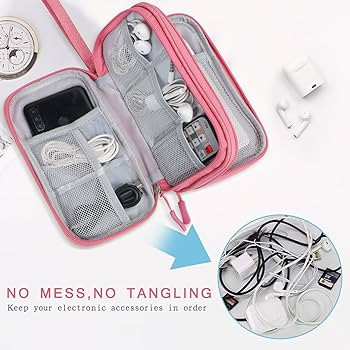 Skycase Electronic Organizer Travel Case - Waterproof Travel Cord Pouches for Organization, Cable... | Amazon (US)