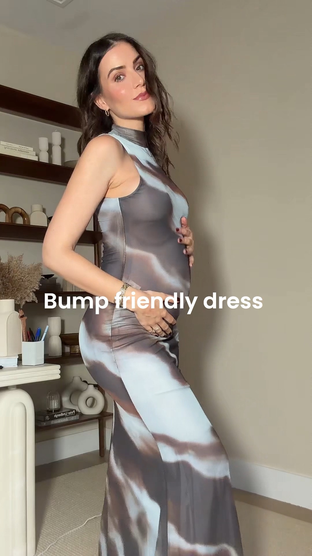 Bump friendly mesh dress for the pregnant ladies tha don’t want maternity clothes 🤰🏻🩷🤎

#LTKmomlife #LTKBump #LTKBaby