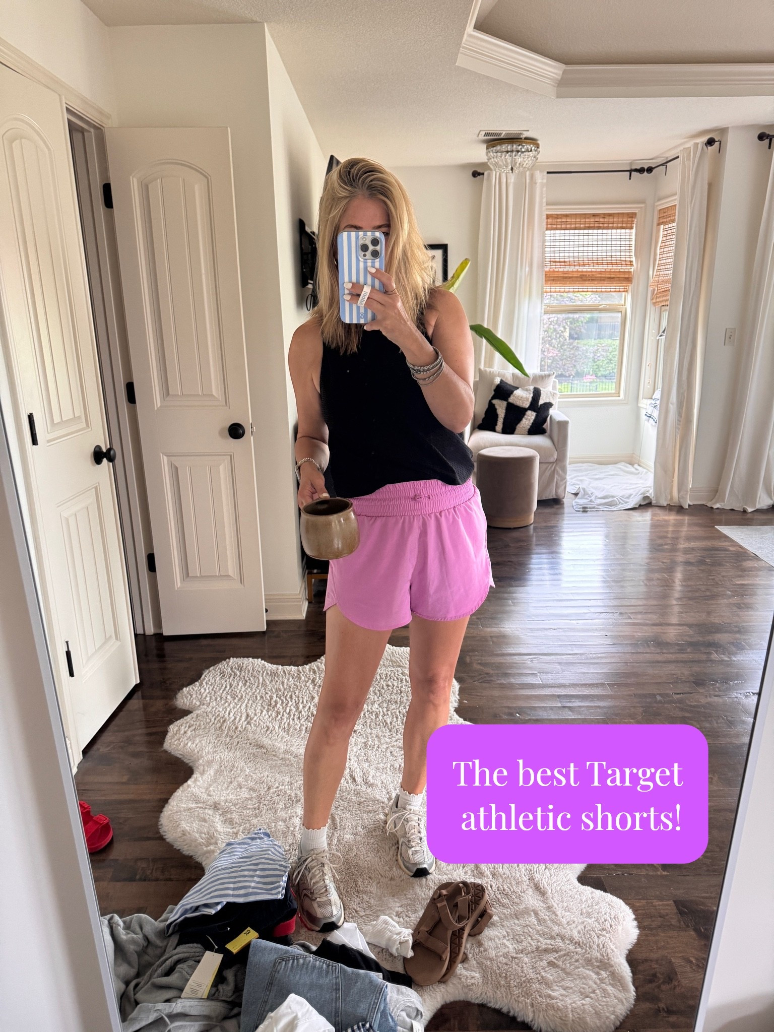 Target athletic shorts. I wear size small. Been wearing for years!

#LTKdayinmylife #LTKmomlife #LTKActive
