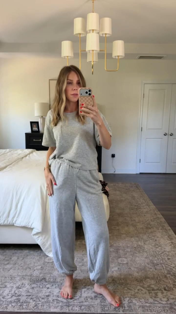 Wearing my true size small in these joggers from Target 

 