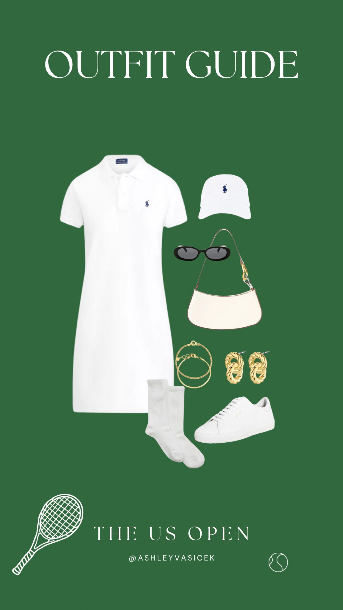 Tennis whites at the US Open 🤍

#LTKTravel #LTKActive