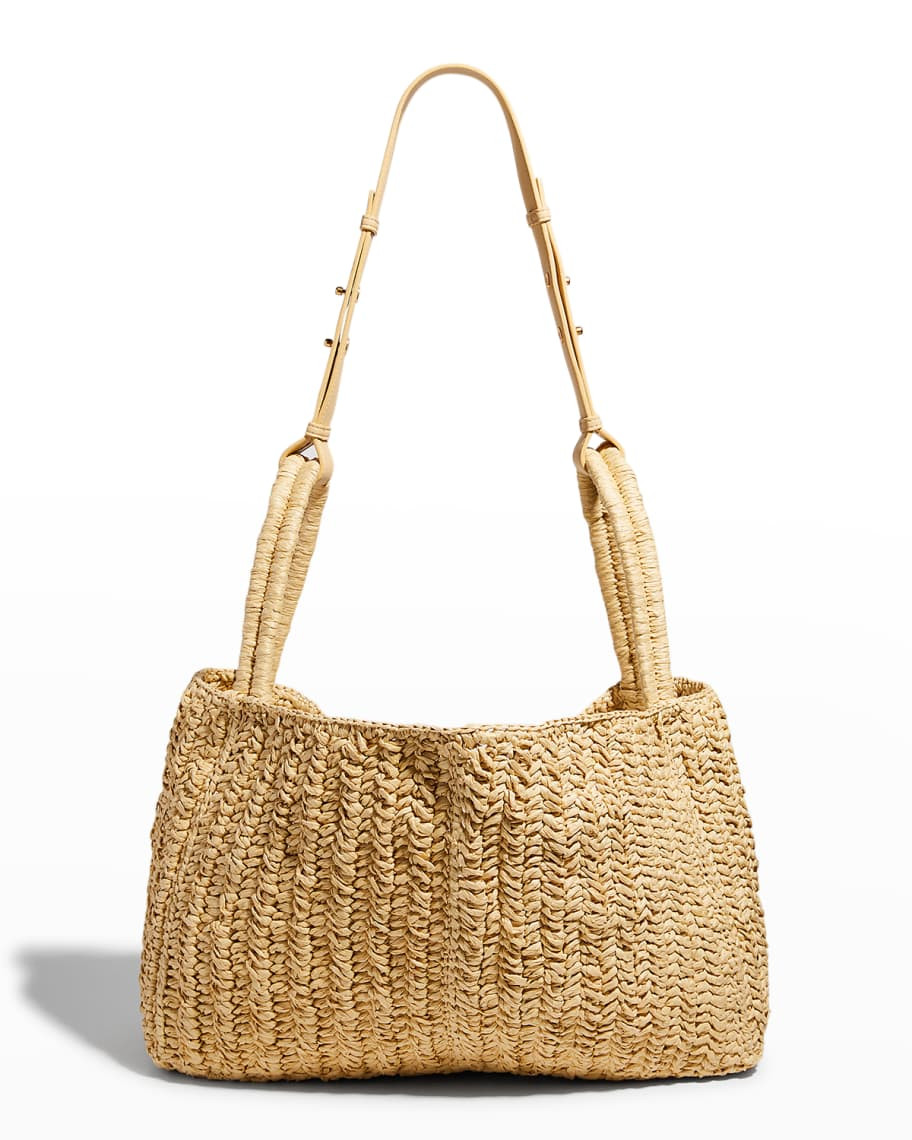 Nanushka The Busket Mini Beach Shoulder Bag | Neiman Marcus