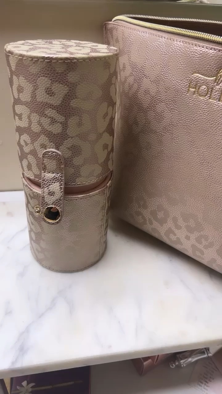 My favorite Hollis makeup bags and makeup brush holder, travel bag, makeup bag, travel accessories, leopard makeup bag, makes a great gift, gift idea, #giftidea #giftguide #makeupbag #holidaygiftidea #hollisbestsellers

Follow me @karmagaravaglia for more fashion finds, beauty faves, lifestyle, home decor, sales and more! So glad you’re here!! XO!!

#LTKtravel #LTKHoliday #LTKunder100