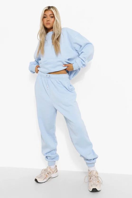 Tall Recycled Basic Cuffed Hem Joggers | Boohoo.com (US & CA)