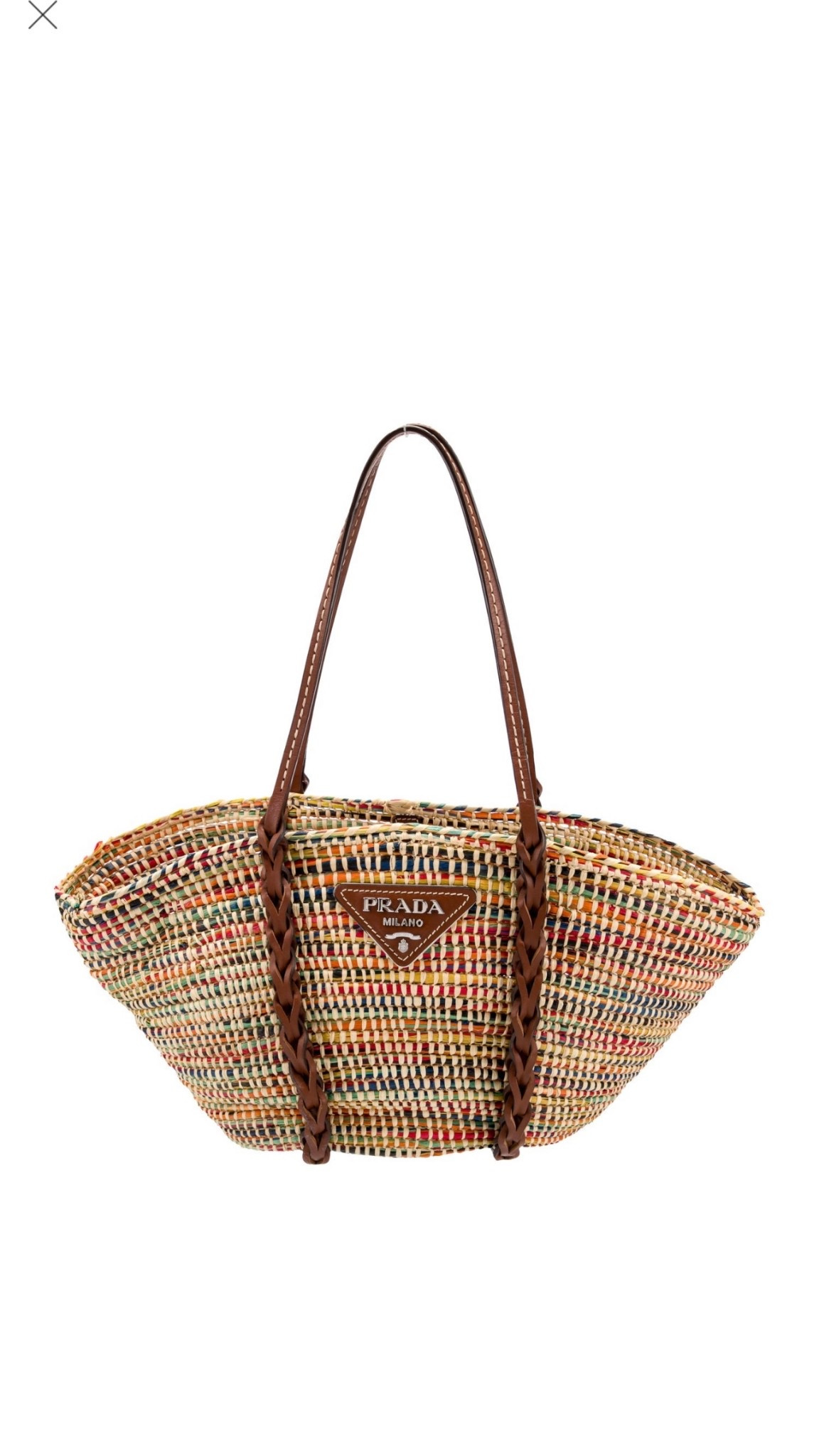Another favorite find from the real real is this colorful raffia Prada tote! 

#LTKItBag #LTKSummerEdit #LTKSaleAlert