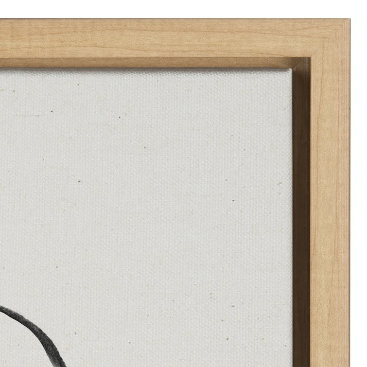 Circles Flinen by Teju Reval - 2 Piece Floater Frame Painting on Canvas | Wayfair North America