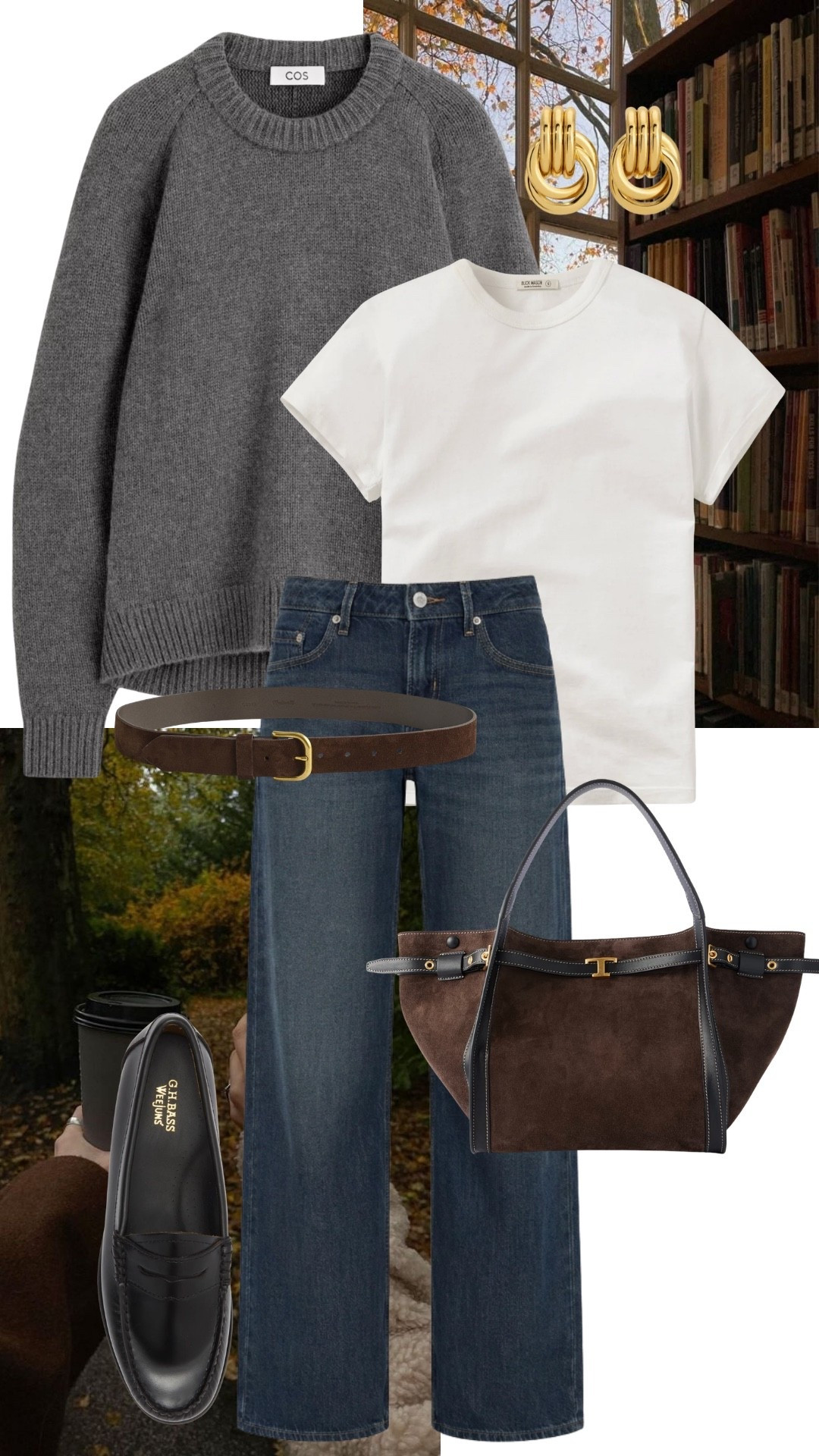 Fall outfit inspiration, cozy sweater, fall denim, loafers, suede bag

#LTKootd #LTKSeasonal