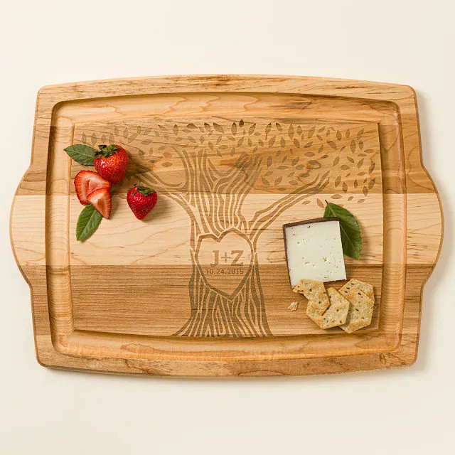 Carved with Love Personalized Serve Board | UncommonGoods