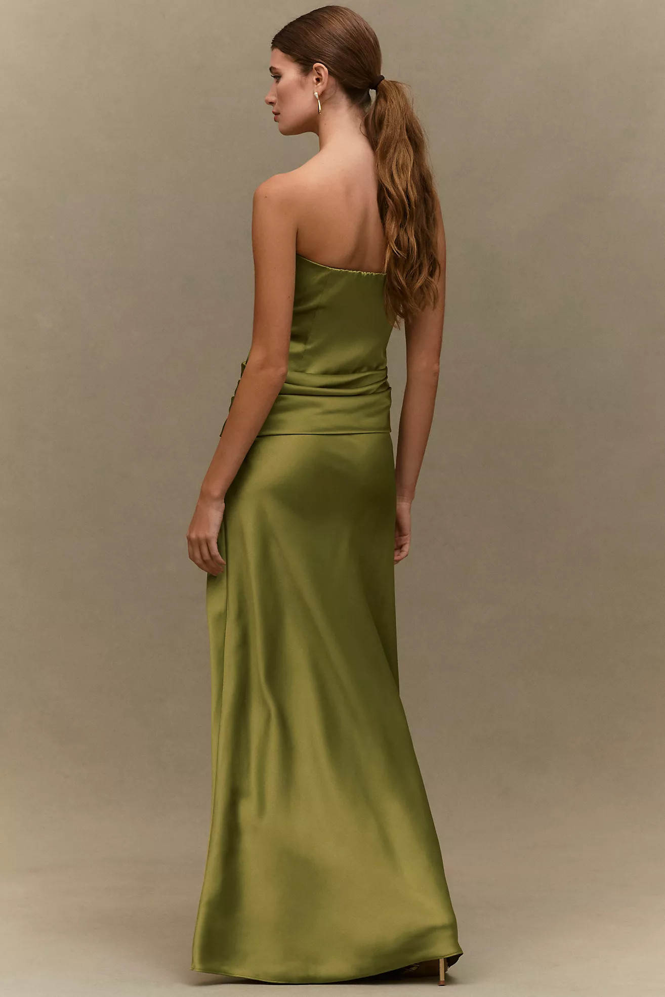 Mare Mare Isabella Strapless Ruched Corset Dress | Anthropologie (US)
