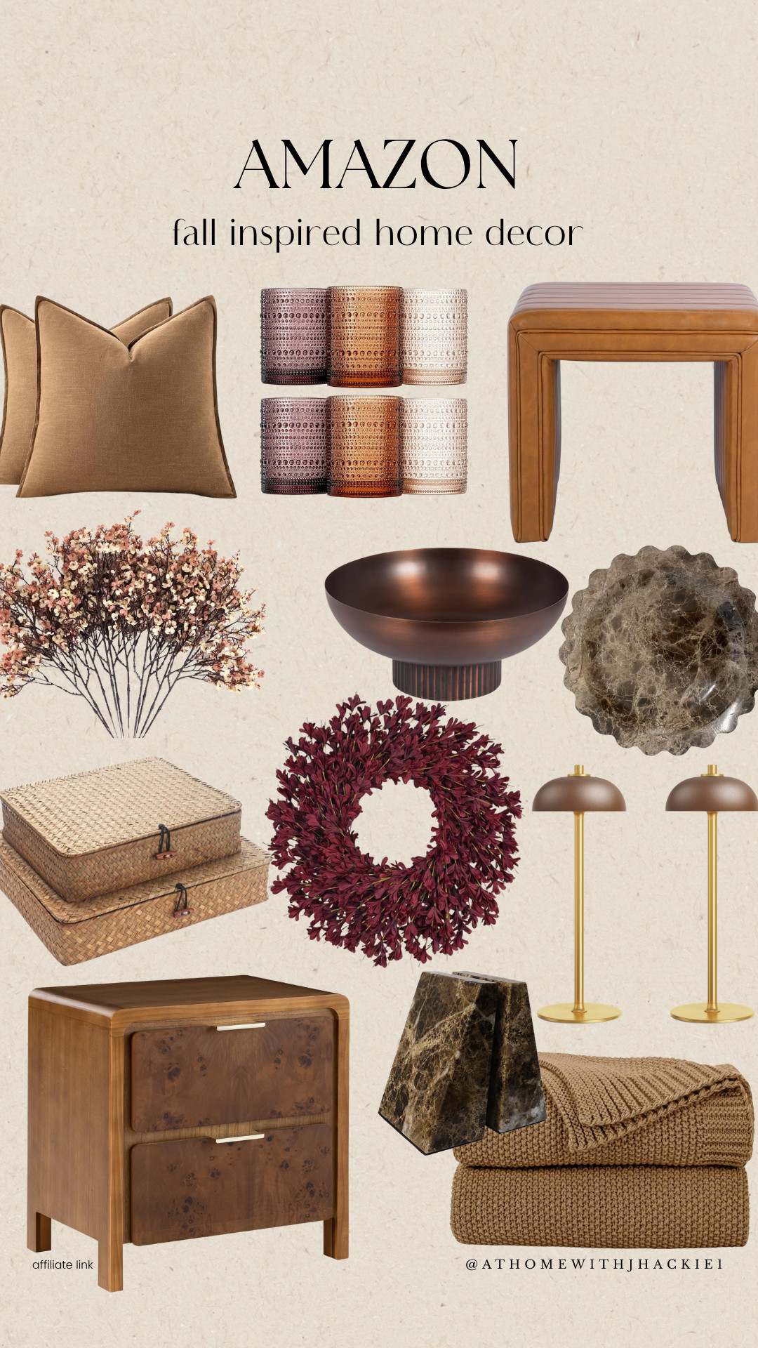 Amazon fall home decor, fall home decor finds, Amazon home finds, Amazon fall decor 2026, warm neutral home decor, cozy fall home decor, brown home decor, burgundy fall decor, fall throw pillows, fall wreath decor, fall floral stems, decorative bowls, woven storage boxes, modern fall decor, autumn home decor, affordable fall decor, Amazon decor finds, cozy home aesthetic, earthy home decor, fall decorating ideas

#LTKSeasonal #LTKHome