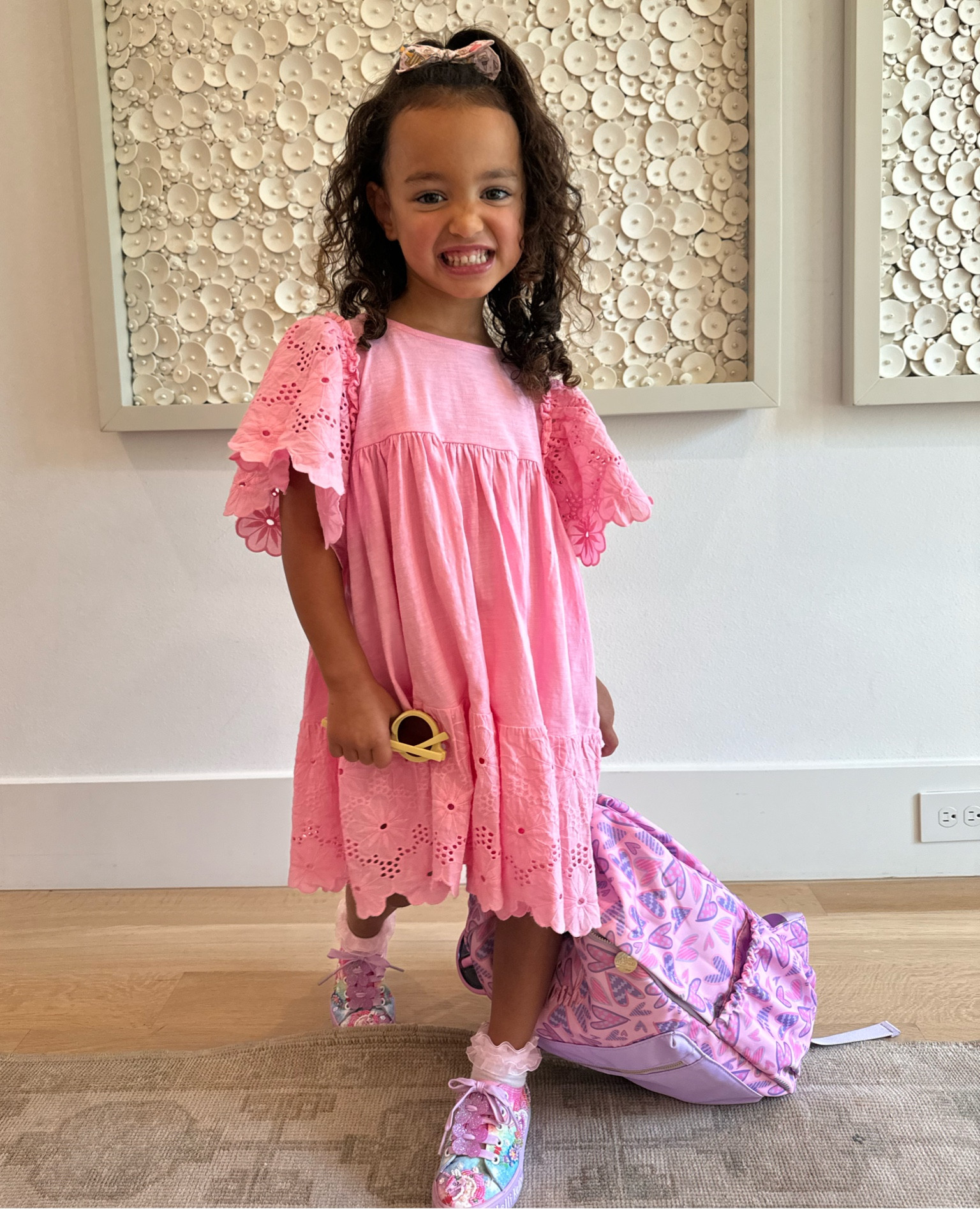 Noah’s back to school ootd! Her dress is sold out but linked a few from the same brand bc I love this line!!! 

#LTKBacktoSchool