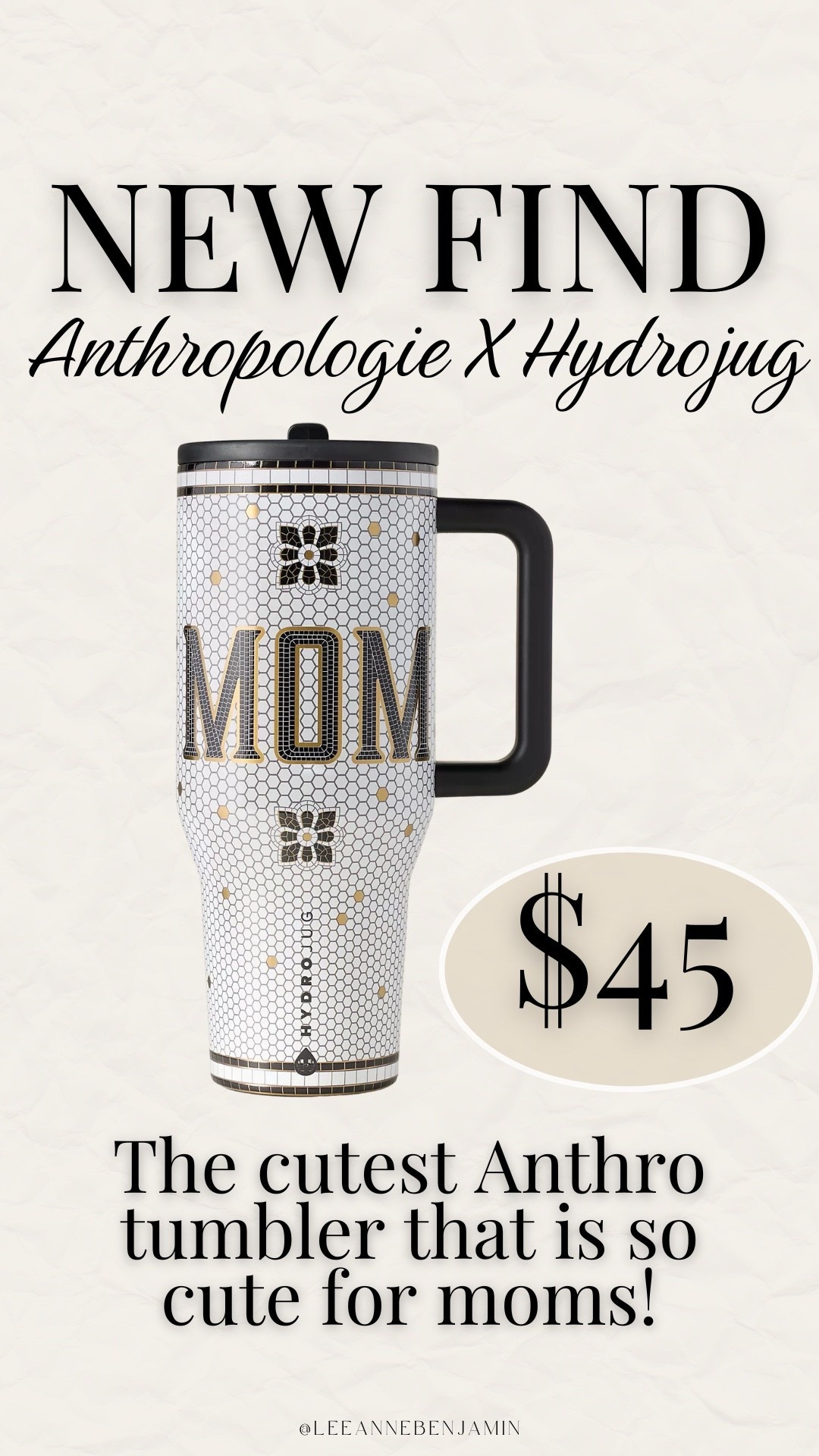 New Anthropologie tumbler!! Obsessed 😍

#LTKMothersDay #LTKmomlife #LTKselfcare