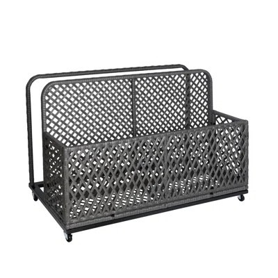 Poolside Float Storage, Outdoor Storage, Patio Poolside Float Storage Basket, Storage Box, Outdoor Pool Caddy | Wayfair North America