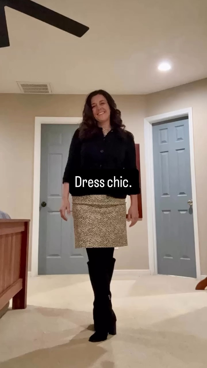 Simple. Repeatable. Chic. Structured base + Top Layer + Boots = Effortless style all day long. Follow my LTK link in bio to follow along!  #effortlessstyle #chic #affordablefashion #workingmom #simple

#LTKWorkwear #LTKootd #LTKdayinmylife