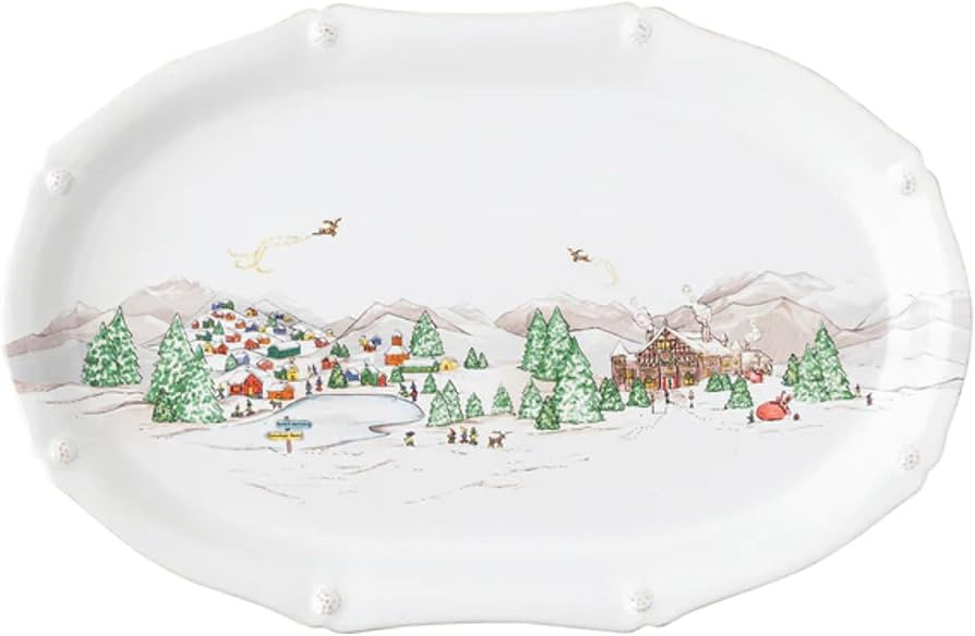Juliska Berry & Thread North Pole 17" Platter | Amazon (US)
