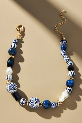 Porcelain Beaded Necklace | Anthropologie (US)