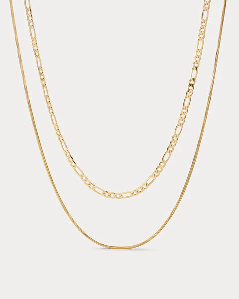 Cecilia Chain Necklace- Gold | Luv Aj Inc.