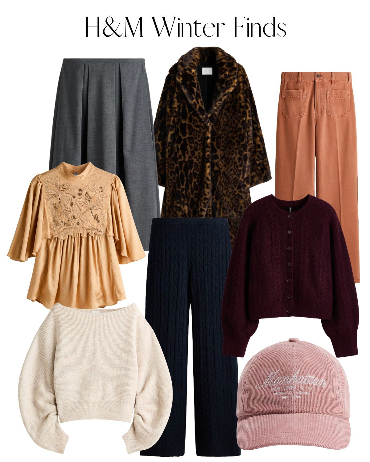 New winter finds at H&M! Worthy of taking a look in my opinion 👀

#LTKStyleTip #LTKSeasonal #LTKFindsUnder100