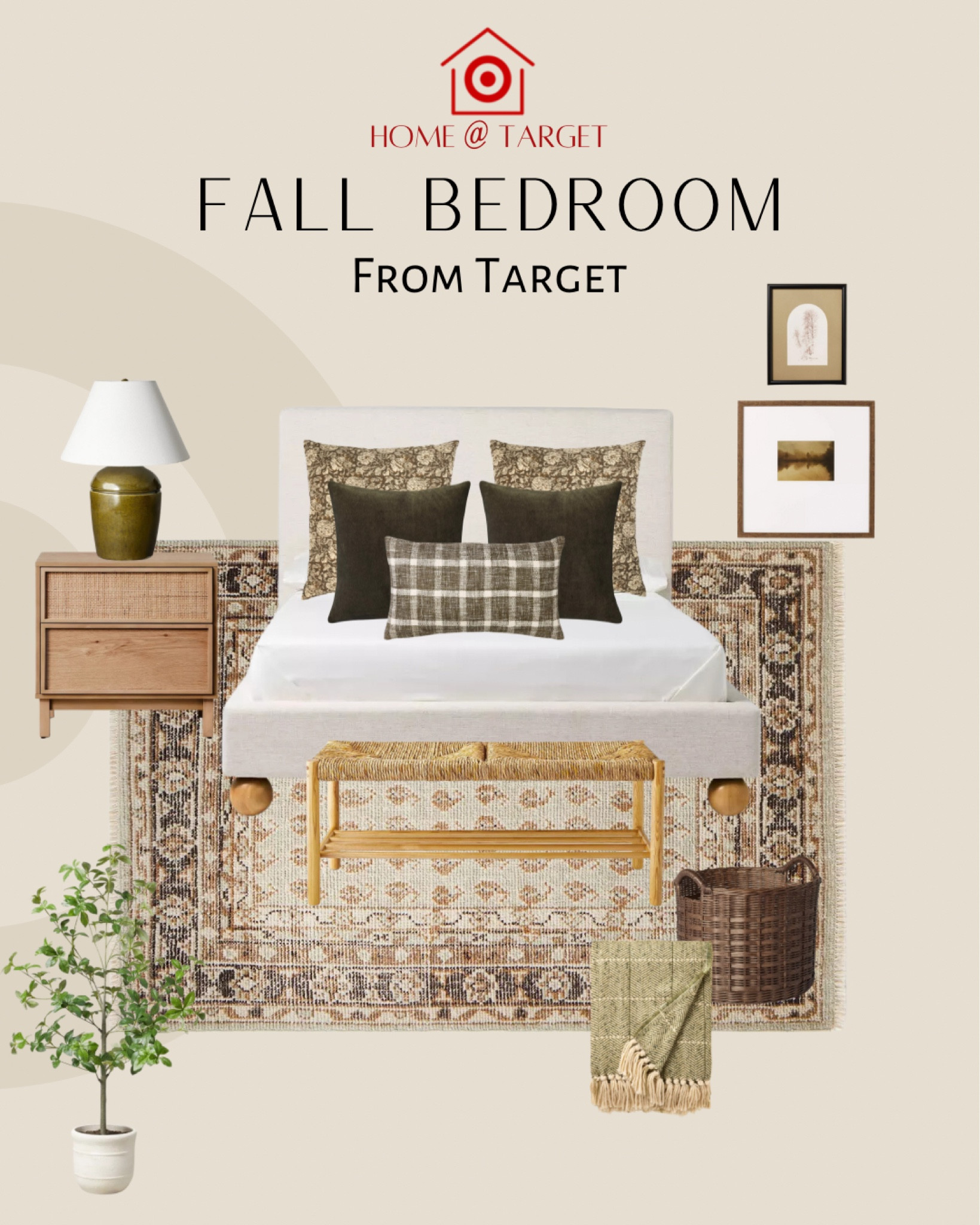 Fall Bedroom Inspo from Target! 

#LTKSeasonal
