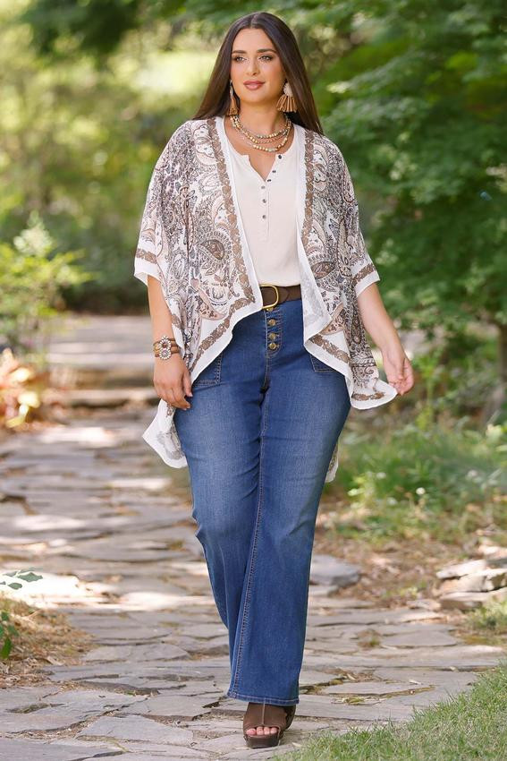 Paisley Kimono | Cato Fashions