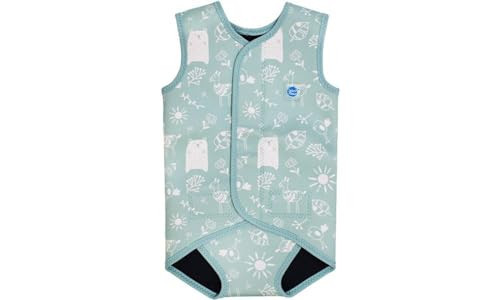 Splash About Unisex Baby Wrap Wetsuit One Piece Swimsuit, Sunny Bear, 6-18 Months EU | Amazon (UK)