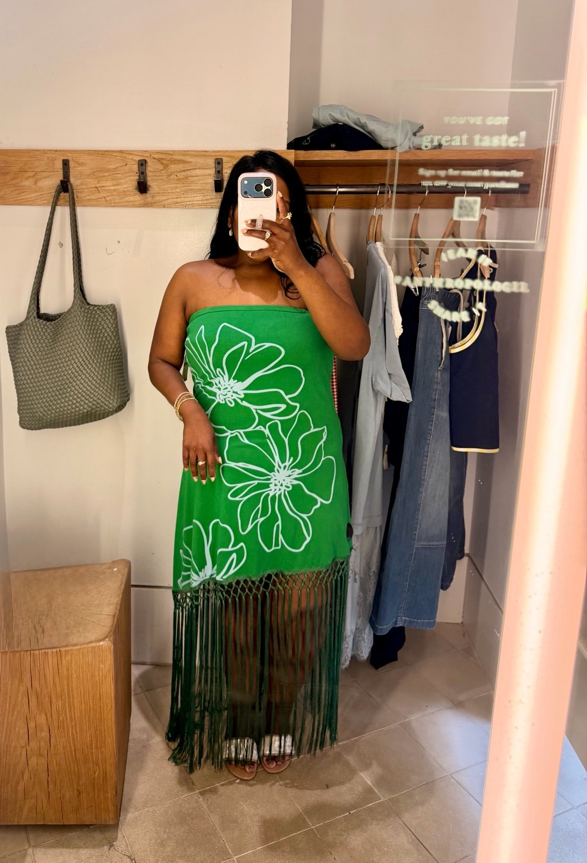 This beautiful dress with the detailed fringe is on sale for under $40!!

#LTKSaleAlert #LTKTravel #LTKPlusSize