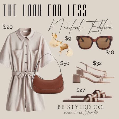 Affordable summer outfit idea- neutral outfit - cool mom outfit - everything under $50 

#LTKFindsUnder50 #LTKStyleTip #LTKOver40
