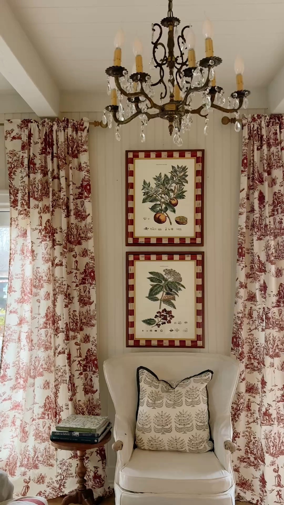 Amazon curtains for the win! Added a pop of color to the living room with these affordable cozy French cottage farmhouse toile curtains from Amazon. 

#LTKSeasonal #LTKHoliday #LTKHome