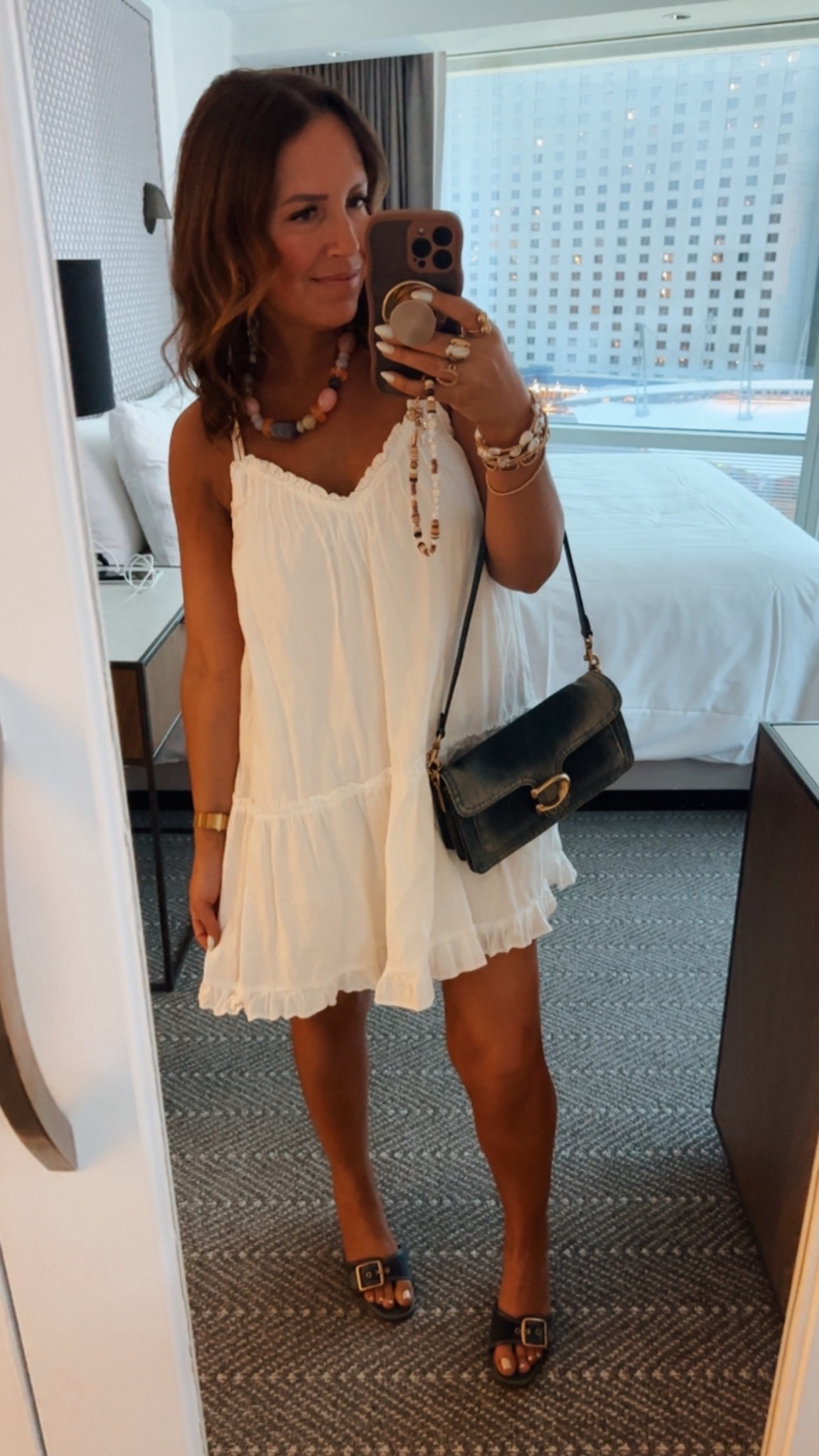 What I wore to dinner night one in Vegas. If you haven’t been to Javiers it is 10/10!🙌🏻 🌮 🍹

My dress is old but I will link some similar ones.


#LTKootd #LTKOver40 #LTKgrwm
