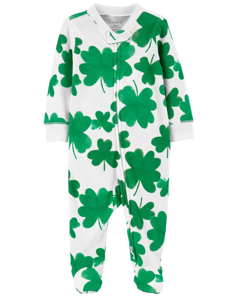 St. Patrick's Day Zip-Up Sleep & Play | Carter's