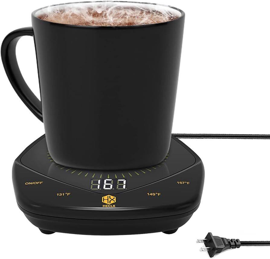 Coffee Mug Warmer with Auto Shut Off for Desk, Temperature-Controlled Smart Cup Warmer, Electric ... | Amazon (US)