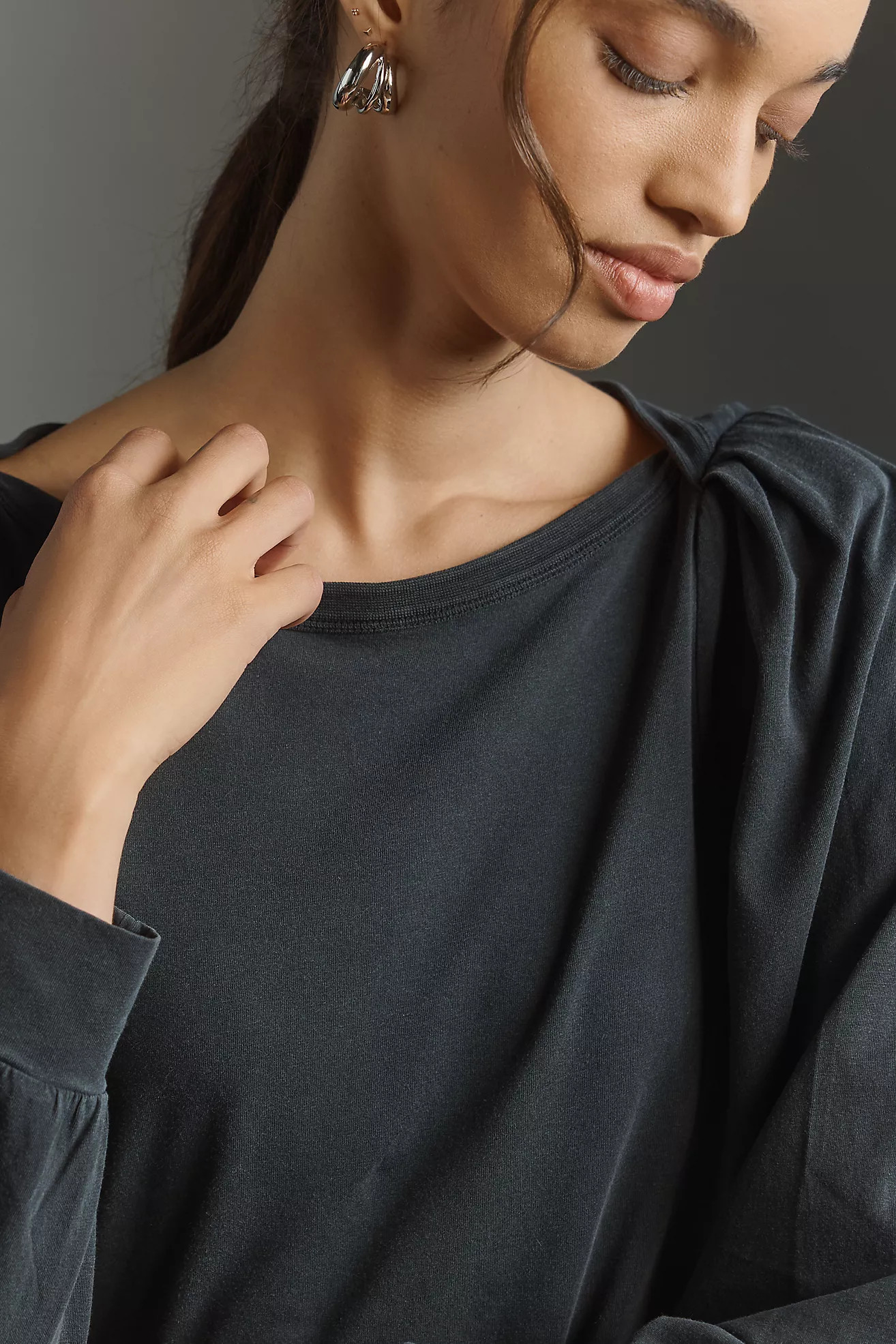 Nation Los Angeles Sammy Envelope-Neck Top | Anthropologie (US)