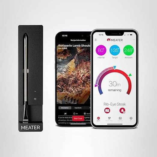 MEATER SE: Smart Bluetooth Meat Thermometer | Long-Range Wireless Probe for Oven, Grilling, Smoki... | Amazon (US)