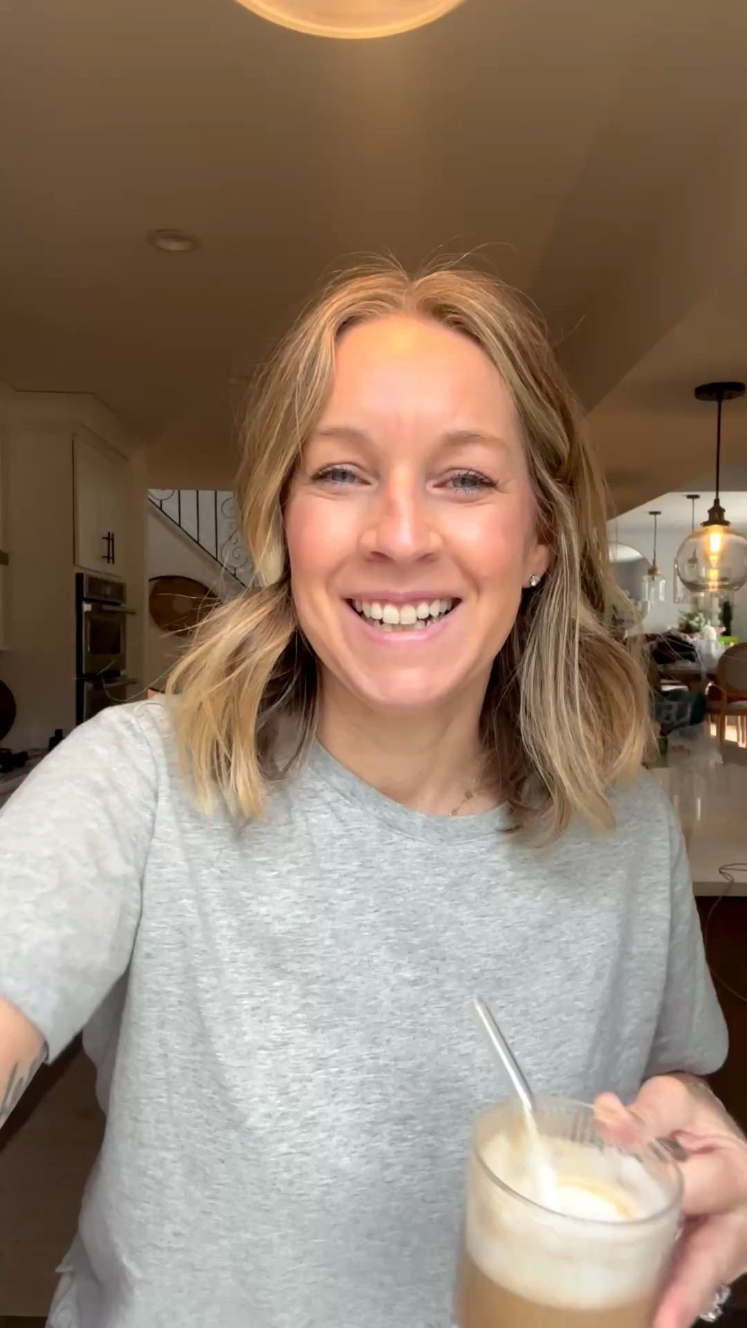 Sometimes the day just feels so much better when you get up and just get ready! OK so I just ordered the large check-in and the carry-on in the maple color and I am so excited. I just found out it’s going to come tomorrow so I can’t wait to share it with you and use it for my upcoming trip to Florida! I am in a medium in both of my T-shirt and my barrel sweatpants. ￼

#LTKdayinmylife #LTKmorningroutine #LTKTravel