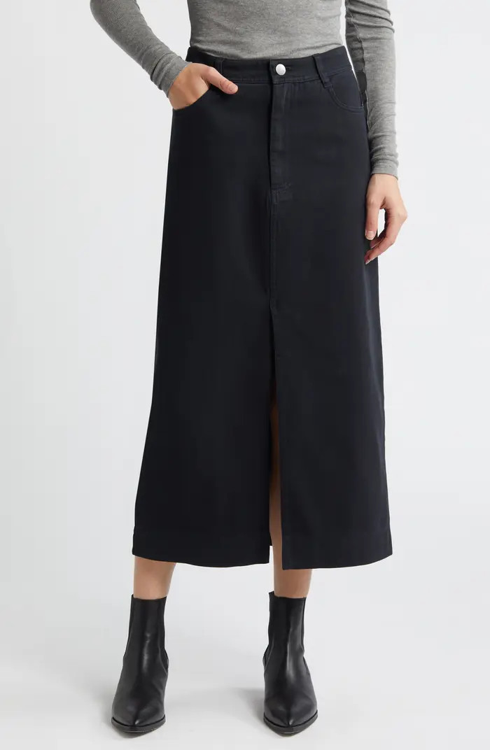 Denim Midi Skirt | Nordstrom