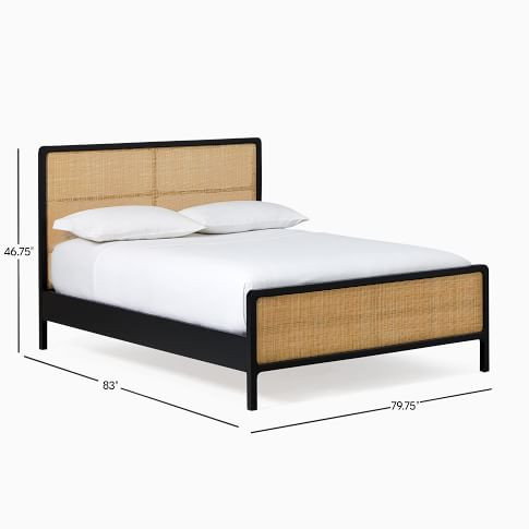 Ida Woven Bed | West Elm (US)