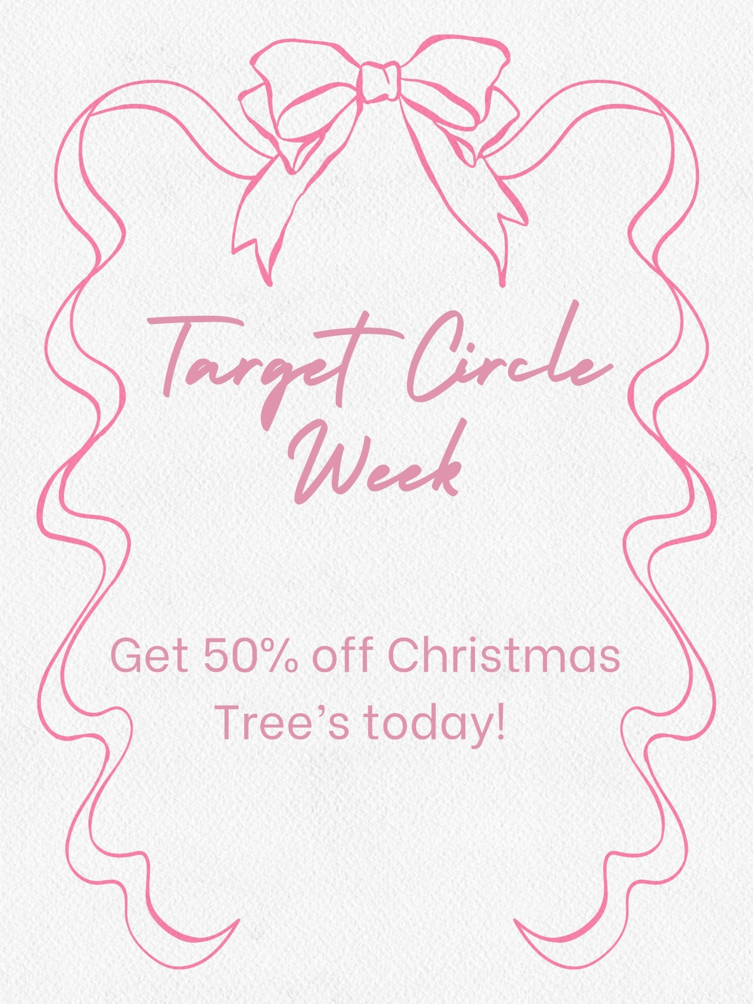 Get your Christmas tree NOW ! 

50% off at target circle week 

Target | Target circle | Christmas | Christmas trees | sale | sale alert | holiday sales | budget friendly 

#LTKSeasonal #LTKHome #LTKSaleAlert