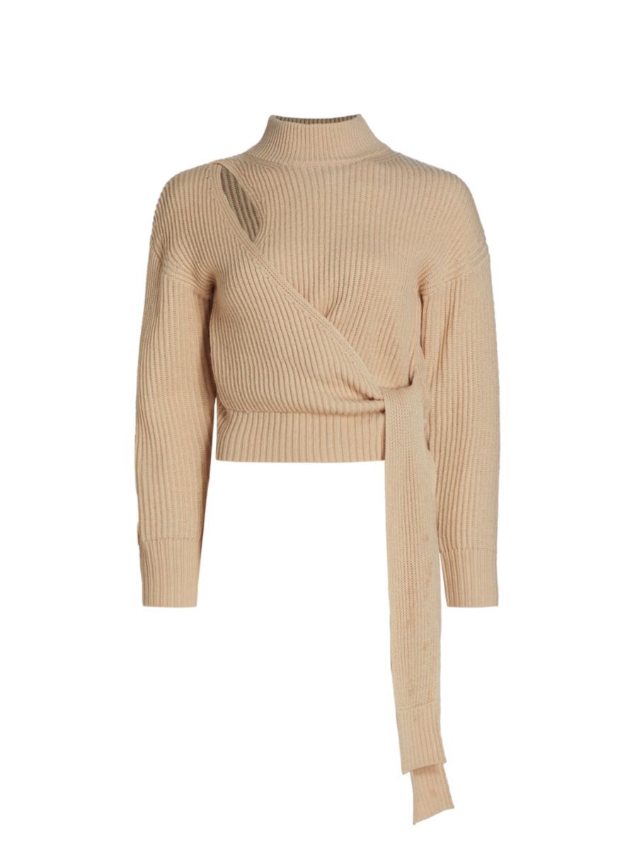 Sora Cut-Out Sweater | Saks Fifth Avenue